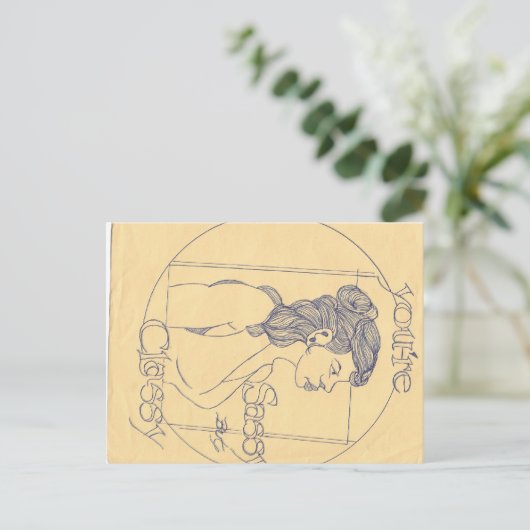 Briefkaart (Staand voorkant)