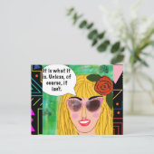 Briefkaart (Staand voorkant)