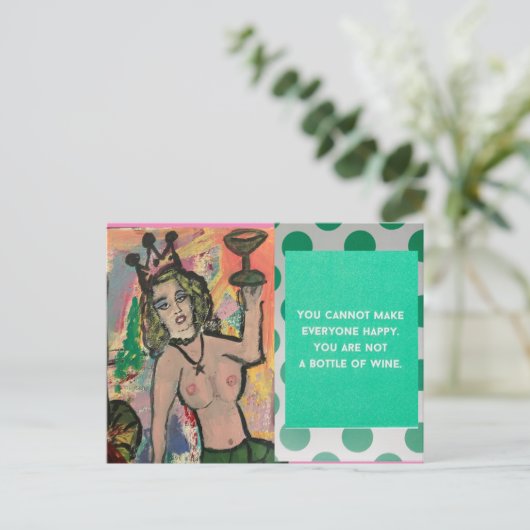 Briefkaart (Staand voorkant)