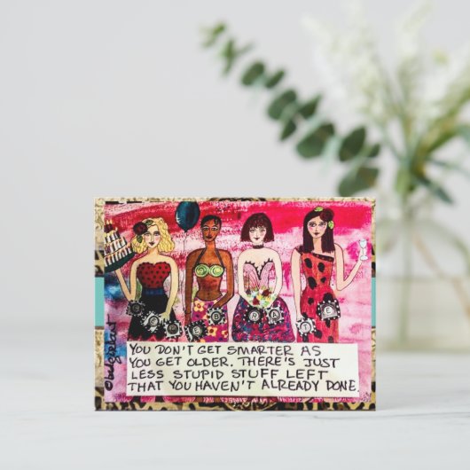 Briefkaart (Staand voorkant)