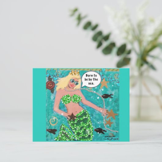 Briefkaart (Staand voorkant)