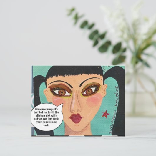 Briefkaart (Staand voorkant)