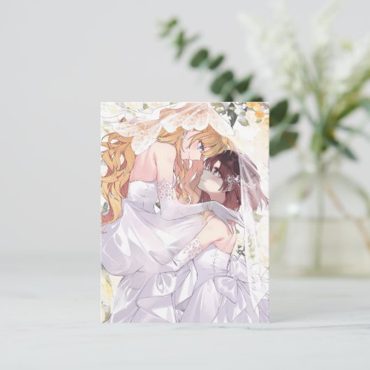 Briefkaart (Staand voorkant)