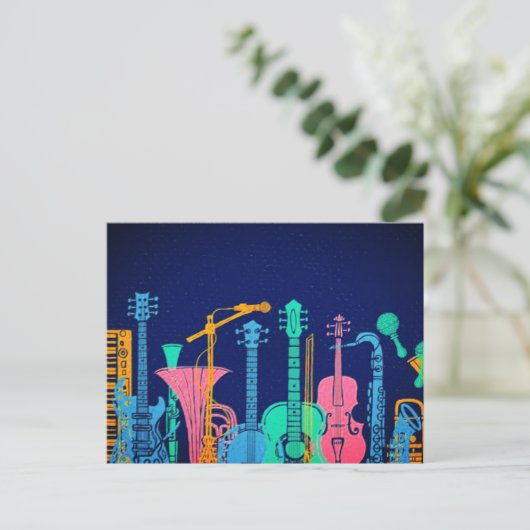 Briefkaart (Staand voorkant)