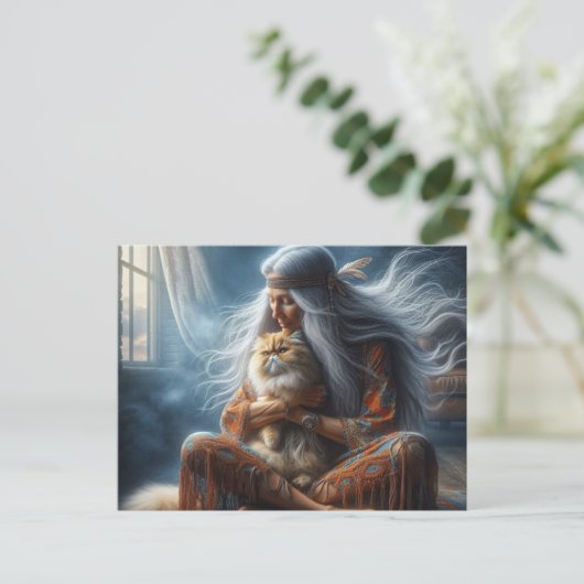 Briefkaart (Staand voorkant)