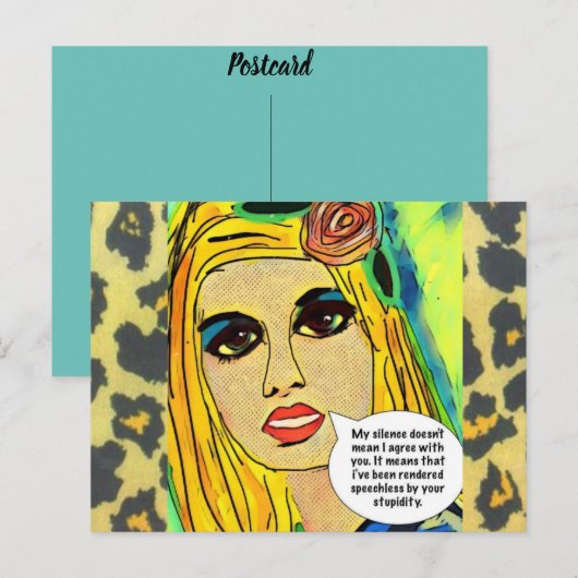 Briefkaart (Voorkant / Achterkant)