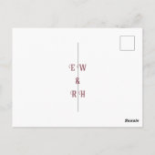 Briefkaart (Achterkant)