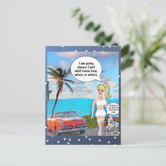 BRIEFKAART (Staand voorkant)