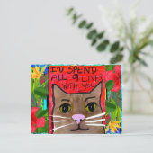 Briefkaart (Staand voorkant)