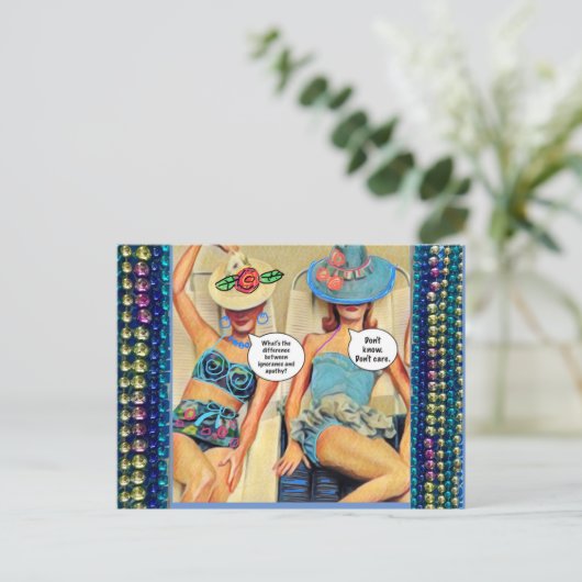 Briefkaart (Staand voorkant)