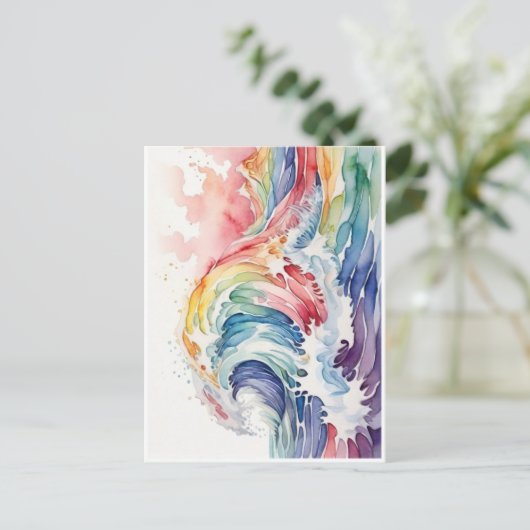 Briefkaart (Staand voorkant)