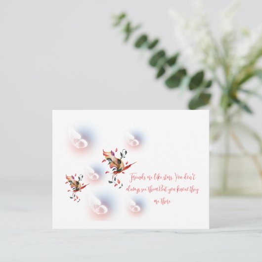 Briefkaart (Staand voorkant)