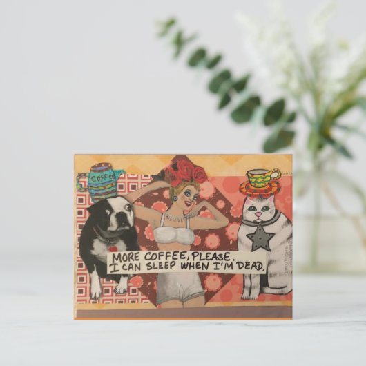 BRIEFKAART (Staand voorkant)