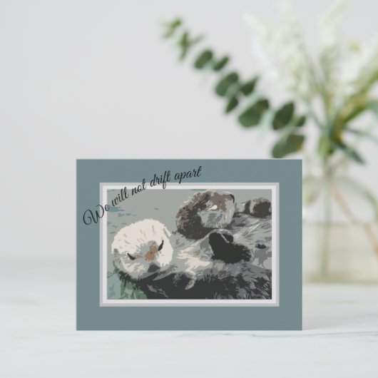 Briefkaart (Staand voorkant)