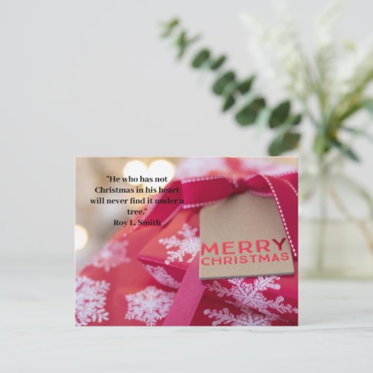 Briefkaart (Staand voorkant)