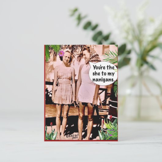 BRIEFKAART (Staand voorkant)