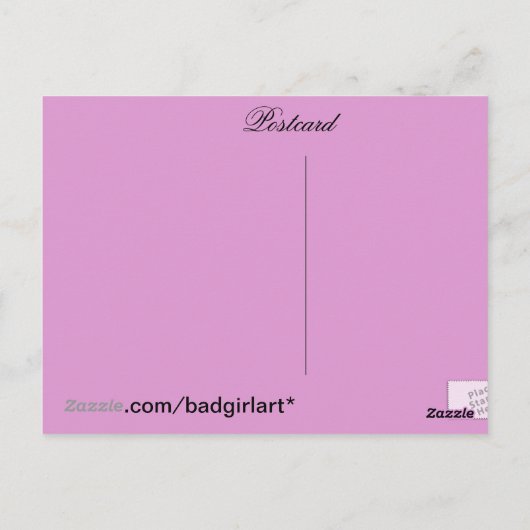 BRIEFKAART (Achterkant)