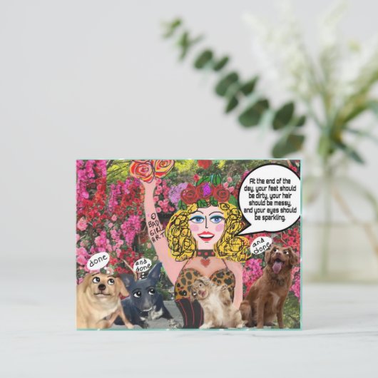 Briefkaart (Staand voorkant)