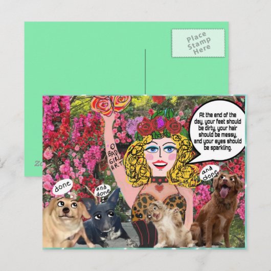 Briefkaart (Voorkant / Achterkant)