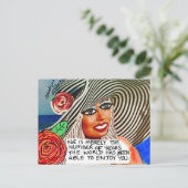 Briefkaart (Staand voorkant)