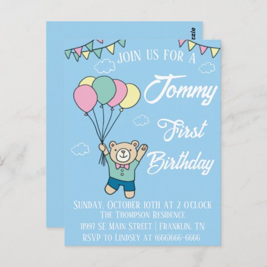 Briefkaart (Voorkant / Achterkant)