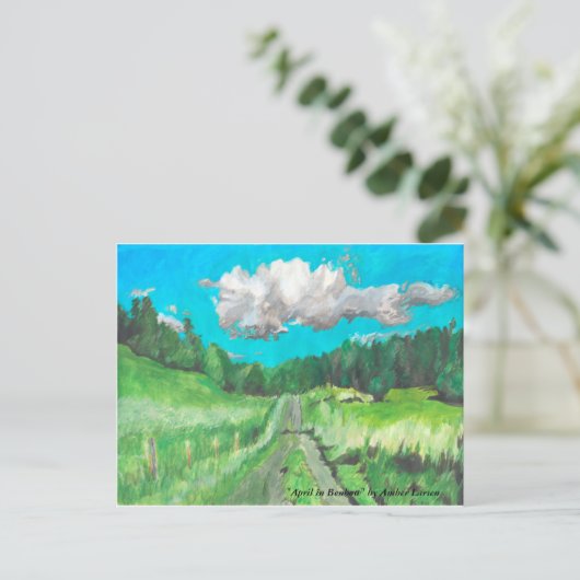 Briefkaart (Staand voorkant)