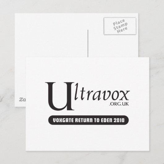 Briefkaart (Voorkant / Achterkant)