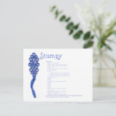 Briefkaart (Staand voorkant)