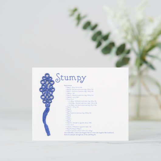 Briefkaart (Staand voorkant)