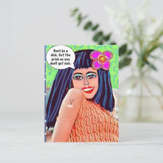 BRIEFKAART (Staand voorkant)