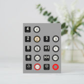 Briefkaart (Staand voorkant)