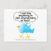 briefkaart 140 TEKENS (Voorkant)