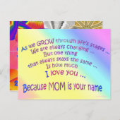 BRIEFKAART 14.05.06.3.MOEDERDAG (Voorkant / Achterkant)