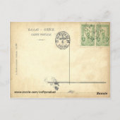 briefkaart 1905 Grieks Femme de Salamis (Achterkant)