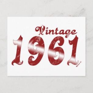 Briefkaart 1961