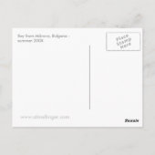 Briefkaart 1 van Bulgarije van de liefde (Achterkant)