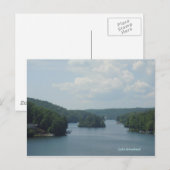 Briefkaart 1 van het meer van Arrowiad (Voorkant / Achterkant)