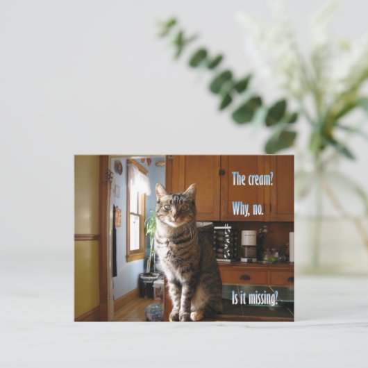 Briefkaart 1 van Liza Bean Bitey (TM) (Staand voorkant)