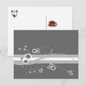 Briefkaart 1 voor het zwaaien van Phi (Voorkant / Achterkant)