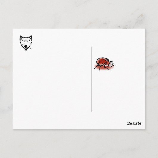 Briefkaart 1 voor het zwaaien van Phi (Achterkant)