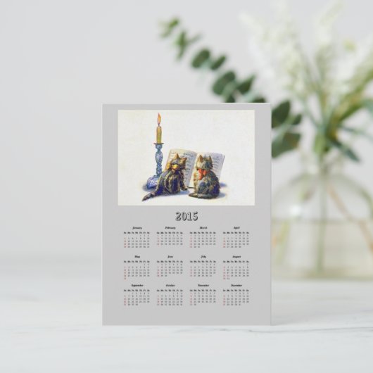  Briefkaart 2015-agenda (Staand voorkant)