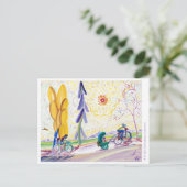 Briefkaart ©2016 Collectie buitenshuis (Staand voorkant)