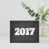 Briefkaart 2017 op karton (Staand voorkant)