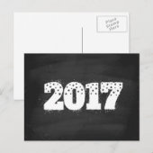 Briefkaart 2017 op karton (Voorkant / Achterkant)