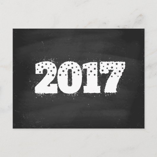 Briefkaart 2017 op karton (Voorkant)