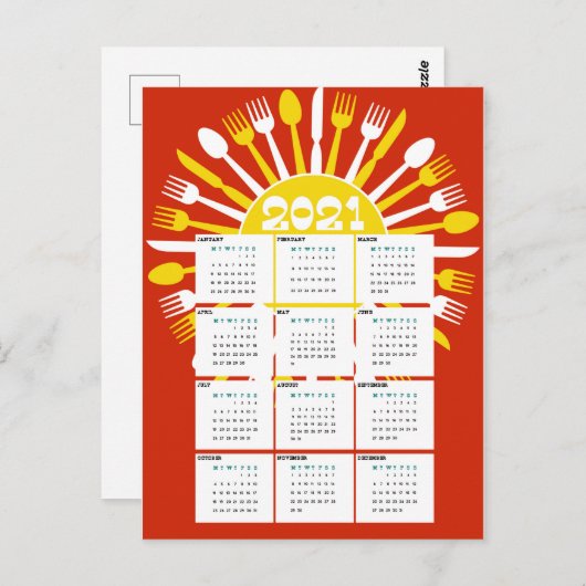 briefkaart 2021 (Voorkant / Achterkant)