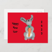 Briefkaart - 2023 Chinees nieuwjaar (Voorkant / Achterkant)