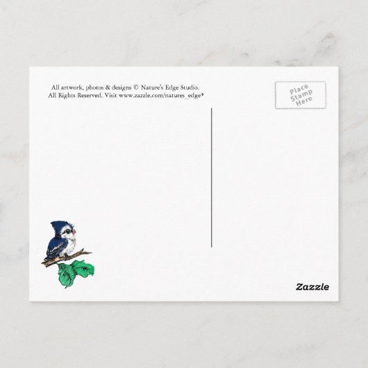 Briefkaart 2 van de Groene Groenen (Achterkant)