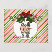 Briefkaart… 2 van Kerstmis van ons Feestdagenkaart (Voorkant)