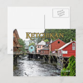 Briefkaart 2 van Ketchikan (Voorkant / Achterkant)
